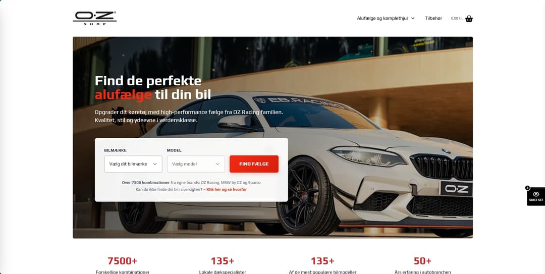 OZ Racing Denmark Shop